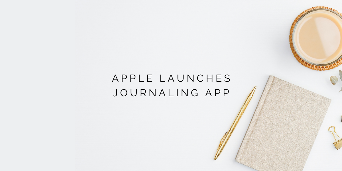 Apple Releases Journal, a Personal Journaling App for iOS 17