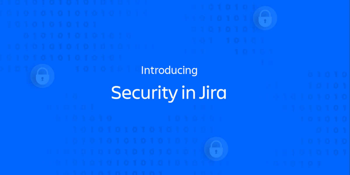 Jira made integration of security features very simple