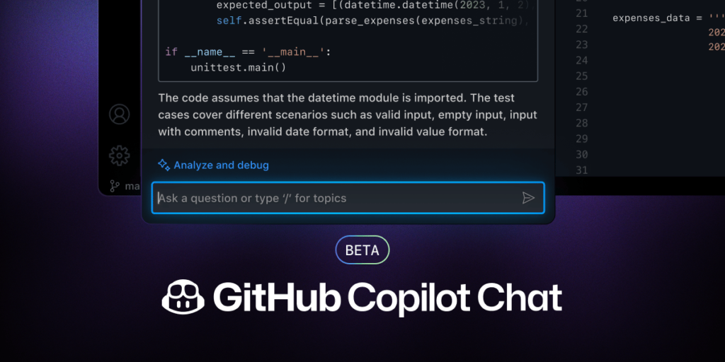 GitHub Copilot Chat is now in public preview for businessesGitHub Copilot Chat is now in public preview for businesses