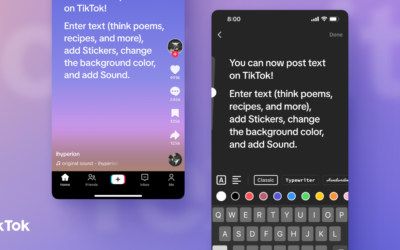 TikTok Introduces Text Posts Support