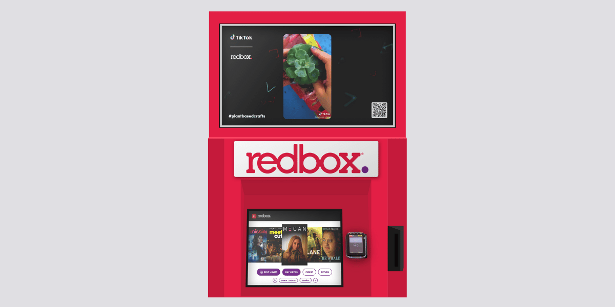TikTok content to be featured on Redbox kiosks