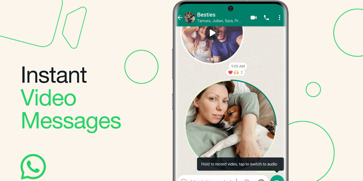 Exciting Update: WhatsApp Enables Video Messages in Chats