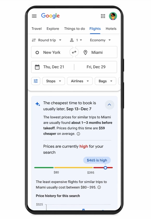 Stay Ahead of the Curve with Google Flights Insights