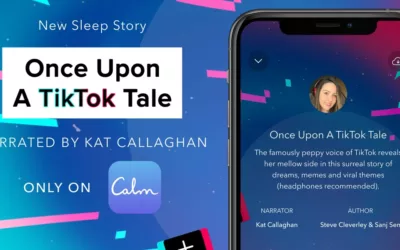 Calm collaborates with TikTok text-to-speech for new Sleep Story