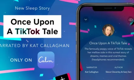 Calm collaborates with TikTok text-to-speech for new Sleep Story