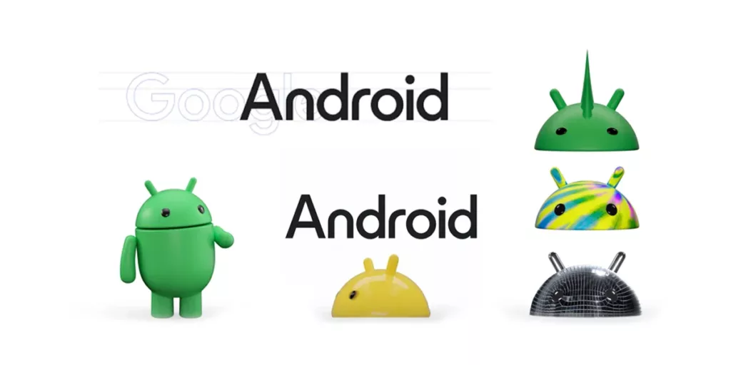 Google changes changing Android branding with a 3D logo