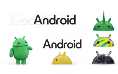 Google changes changing Android branding with a 3D logo