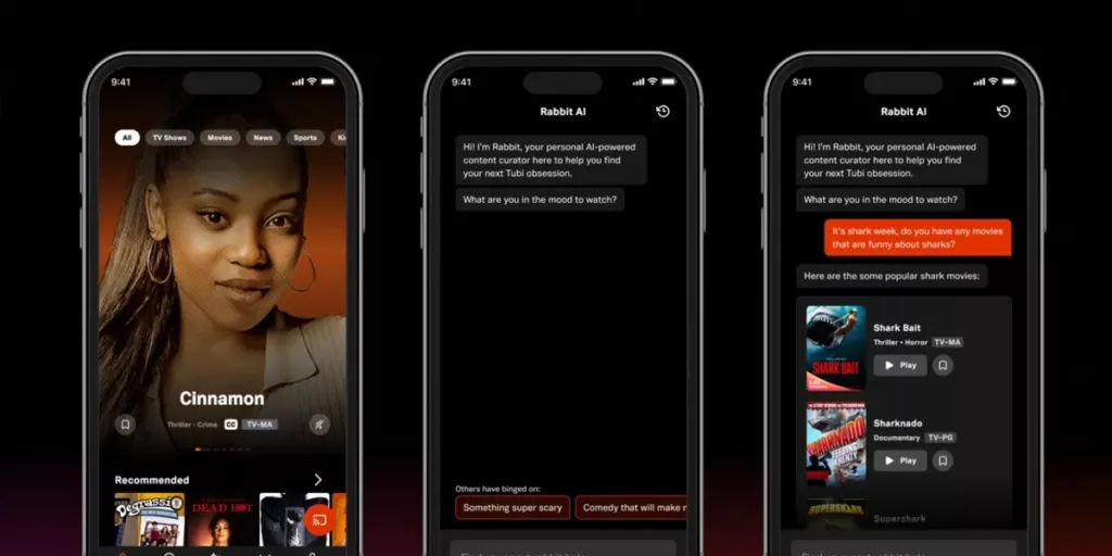 RabbitAI- Your Personalized Content Guide by Tubi and OpenAI