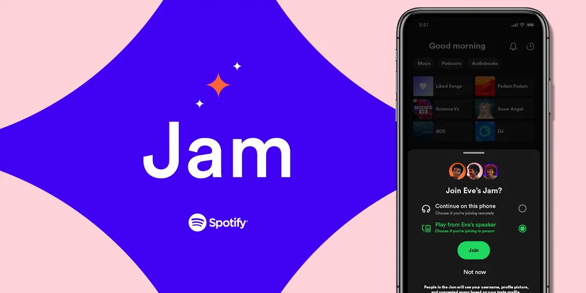 Spotify Launches Jam: A 32-Person Real-Time Playlist