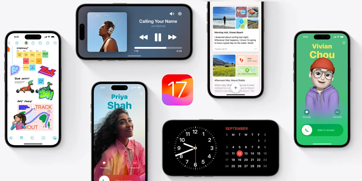 The new IOS 17 launches new features!