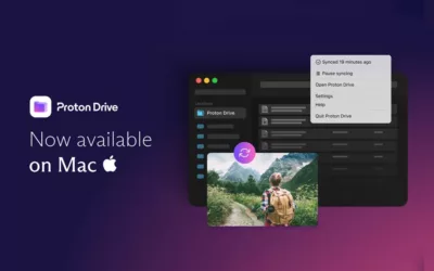 Proton Drive Cloud Storage Now Available for Mac Users