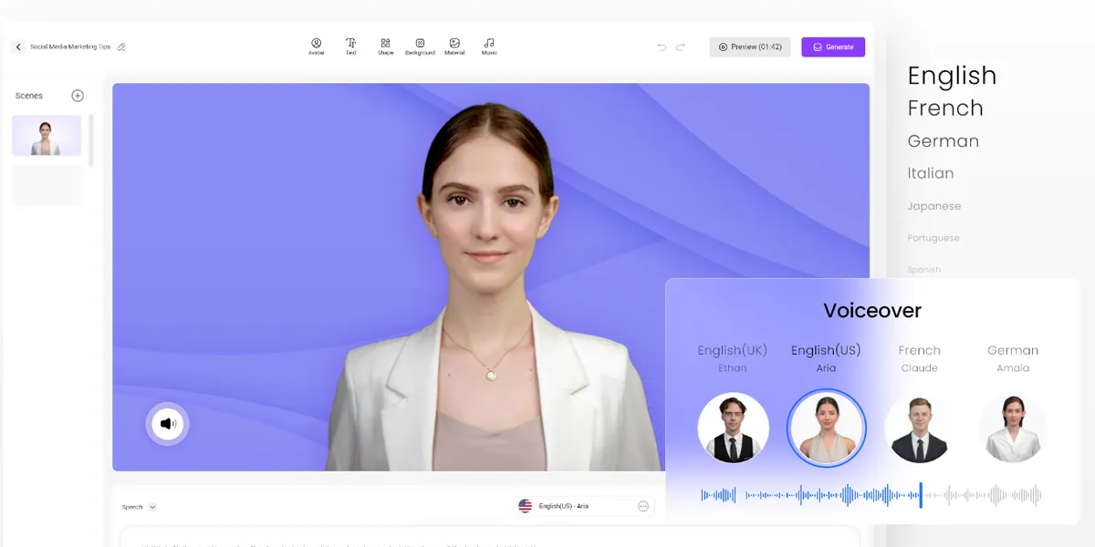 Vidnoz unveils free AI video generator Real Customized Avatar